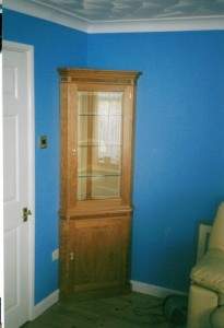 CHERRY CORNER CABINET