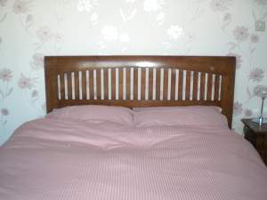 WALNUT HEADBOARD