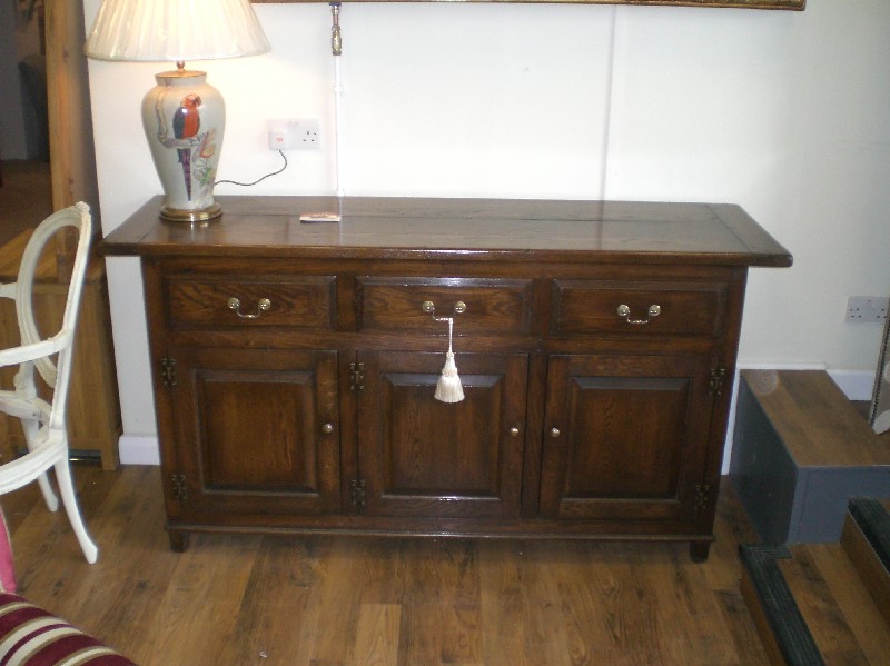 distressed-oak-sideboard